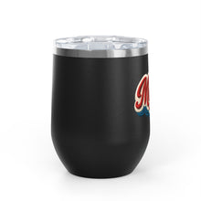 Buffalo Bills Mafia Stitched Patch Look Wine Tumbler 12oz Insulated Travel Cup