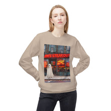 Jim's Steakout Buffalo Ghost Crewneck Sweatshirt, Cozy Fall Fashion, Halloween Apparel, Spooky Gift, Unisex Casual Wear