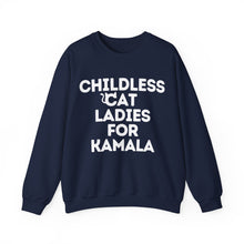 Childless Cat Ladies for Kamala Harris Unisex Crewneck Sweatshirt