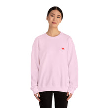 Red Flag, Red Flag, Red Flag Embroidered Unisex Heavy Blend Crewneck Sweatshirt