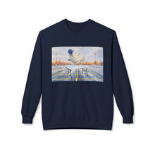 Table Smashing Buffalo Ghost Crewneck Sweatshirt, Cozy Fall Fashion, Halloween Apparel, Spooky Gift, Unisex Casual Wear Bills Mafia Football