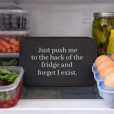 Go Ahead and Push Me to the Back of the Fridge Bento Box with Band and Utensils