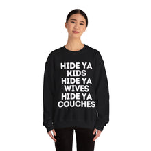 Hide Ya Couches JD Vance Unisex Crewneck Sweatshirt