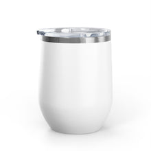 Buffalo Stitched Patch Look Wine Tumbler 12oz Insulated Travel Cup