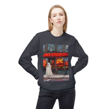 Jim's Steakout Buffalo Ghost Crewneck Sweatshirt, Cozy Fall Fashion, Halloween Apparel, Spooky Gift, Unisex Casual Wear