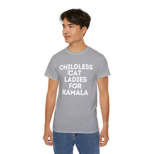 Childless Cat Ladies for Kamala Harris Unisex Ultra Soft Cotton Tee