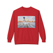 Table Smashing Buffalo Ghost Crewneck Sweatshirt, Cozy Fall Fashion, Halloween Apparel, Spooky Gift, Unisex Casual Wear Bills Mafia Football