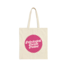 Pathological People Pleaser Cotton Canvas Tote Bag