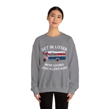 Get in Loser, We're Having Josh Allen's Baby Unisex Sweatshirt