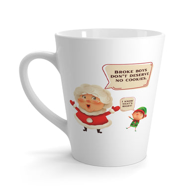 Broke Boys Don't Deserve No Cookies Cardi B Wap Mrs Claus Coffee Mug