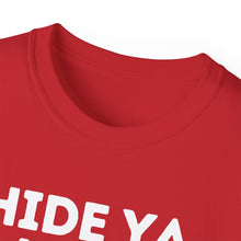 Hide Ya Couches JD Vance Unisex Ultra Soft Cotton Tee