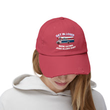 Get In Loser, We're Having Josh Allen's Baby Unisex Distressed Cap