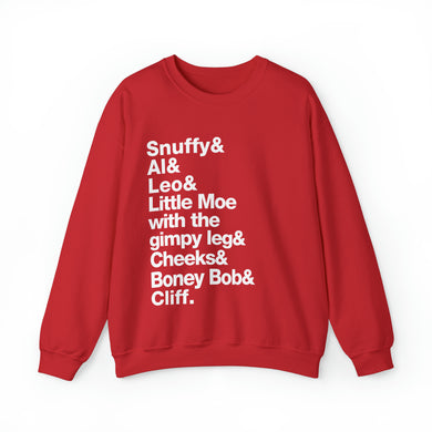 Smoochin' with Everybody Home Alone Unisex Crewneck Sweatshirt