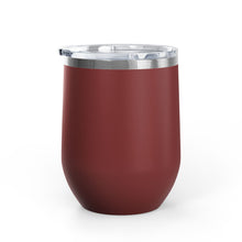 Buffalo Stitched Patch Look Wine Tumbler 12oz Insulated Travel Cup