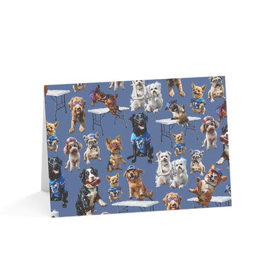 Buffalo Bills Mafia Dogs Greeting Cards (1, 10, 30, and 50pcs)