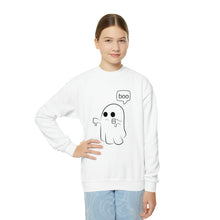 Boo Ghost Youth Crewneck Sweatshirt