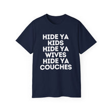 Hide Ya Couches JD Vance Unisex Ultra Soft Cotton Tee