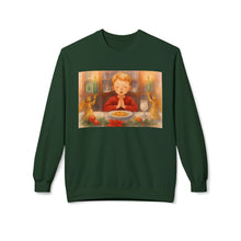 Kevin's Mac and Cheese Blessing Cozy Unisex Christmas Crewneck Sweatshirt