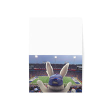 Easter Bunny at a Bills Game Buffalo Easter Greeting Card