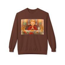 Kevin's Mac and Cheese Blessing Cozy Unisex Christmas Crewneck Sweatshirt