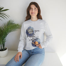 Love You to the Moon and to Saturn Unisex Crewneck Sweatshirt