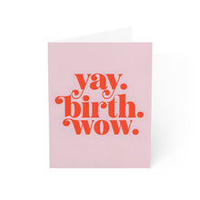Yay Birth Wow Birthday Greeting Card