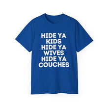Hide Ya Couches JD Vance Unisex Ultra Soft Cotton Tee