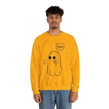 Boo Ghost Unisex Crewneck Sweatshirt