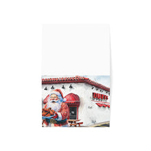 Santa Getting Wings at Duff's Buffalo NY Christmas Greeting Card