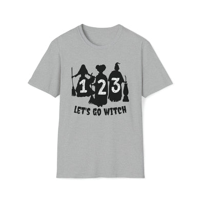 1, 2, 3 Let's Go Witch Swiftie Hocus Pocus Unisex Softstyle T-Shirt