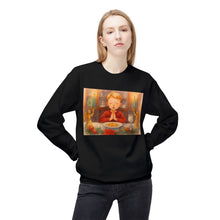 Kevin's Mac and Cheese Blessing Cozy Unisex Christmas Crewneck Sweatshirt