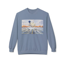 Table Smashing Buffalo Ghost Crewneck Sweatshirt, Cozy Fall Fashion, Halloween Apparel, Spooky Gift, Unisex Casual Wear Bills Mafia Football