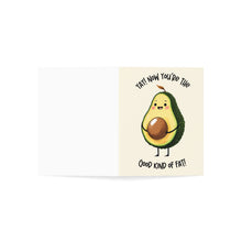 Yay! Now You're the Good Kind of Fat Avocado Pregnancy Greeting Card