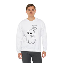 Boo Ghost Unisex Crewneck Sweatshirt