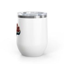 Buffalo Bills Mafia Stitched Patch Look Wine Tumbler 12oz Insulated Travel Cup