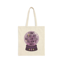 I Don't Start Shit But I Can Tell You How It Ends Cotton Canvas Tote Bag