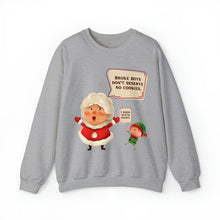Broke Boys Don't Deserve No Cookies Unisex Crewneck Sweatshirt