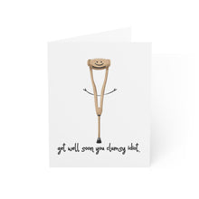Get Well Soon, You Clumsy Idiot Greeting Card
