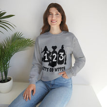 1, 2, 3 Let's Go Witch Taylor Swift Swiftie Hocus Pocus Unisex Heavy Blend Crewneck Sweatshirt