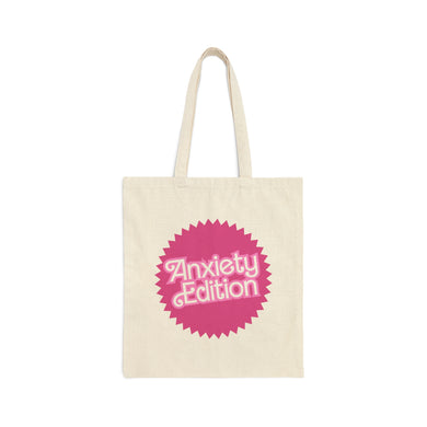 Barbie Anxiety Edition Cotton Canvas Tote Bag