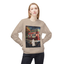 Mighty Taco Buffalo Ghost Crewneck Sweatshirt, Cozy Fall Fashion, Halloween Apparel, Spooky Gift, Unisex Casual Wear