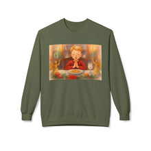 Kevin's Mac and Cheese Blessing Cozy Unisex Christmas Crewneck Sweatshirt