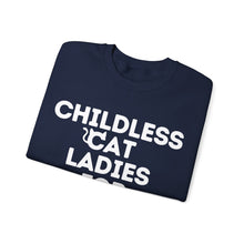 Childless Cat Ladies for Kamala Harris Unisex Crewneck Sweatshirt