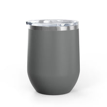 Buffalo Stitched Patch Look Wine Tumbler 12oz Insulated Travel Cup