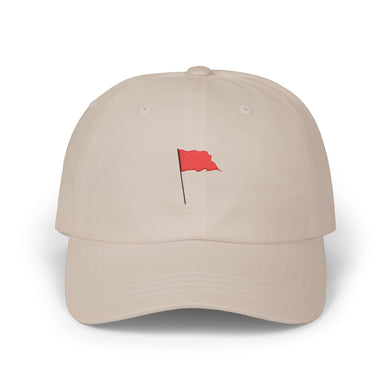 Red Flag Embroidered Unisex Classic Cap