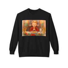 Kevin's Mac and Cheese Blessing Cozy Unisex Christmas Crewneck Sweatshirt