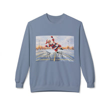 Santa Bills Mafia Tailgate Table Smash Unisex Cozy Crewneck Sweatshirt