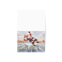 Santa Mafia Tailgate Table Smash Buffalo NY Christmas Greeting Card