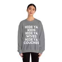 Hide Ya Couches JD Vance Unisex Crewneck Sweatshirt