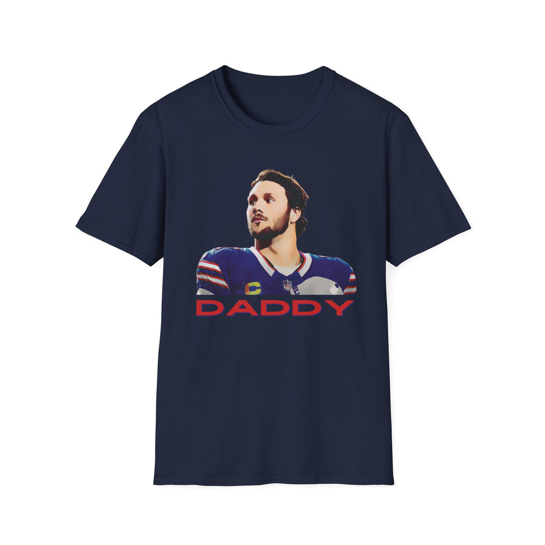Josh Allen is Daddy Unisex Cotton Tee